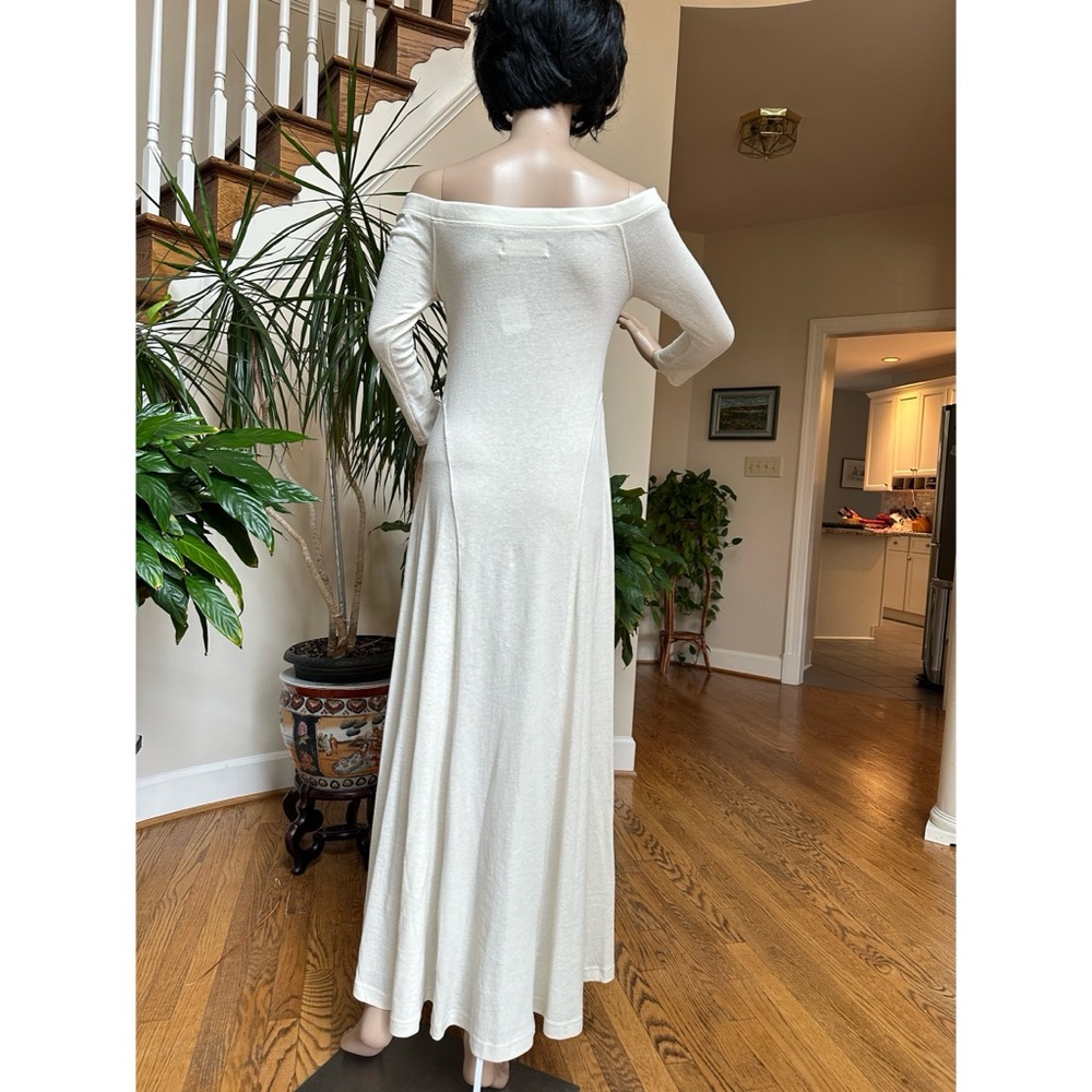 Free People Cream Carrie Midi Dress, NWT, S - Picture 9 of 13
